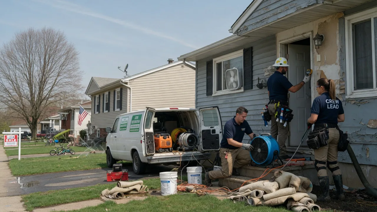 Flood Cleanup in Jackson, MI near me