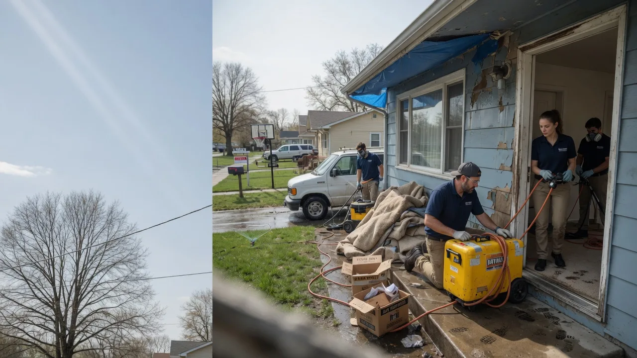 Basement Flood Cleanup in Jackson, MI near me